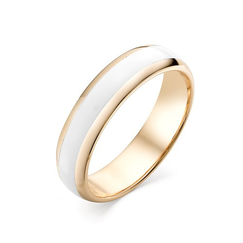 Купить кольцо из красного золота с эмалью арт. 003178 по цене 13613 руб. в LoveDiamonds