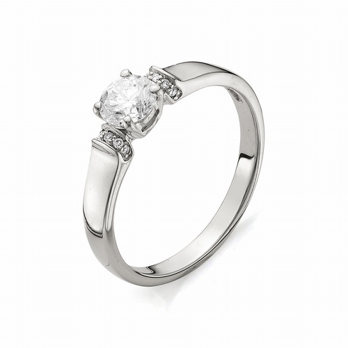 Купить кольцо из белого золота с бриллиантами арт. 000443 по цене 180269 руб. в LoveDiamonds