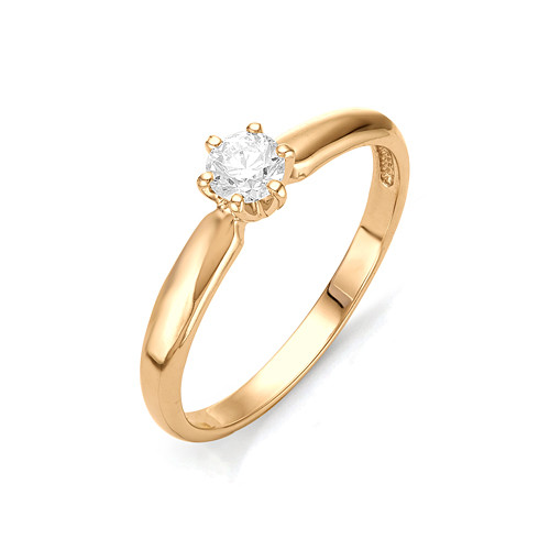 Купить кольцо из красного золота с бриллиантами арт. 001173 по цене 41063 руб. в LoveDiamonds