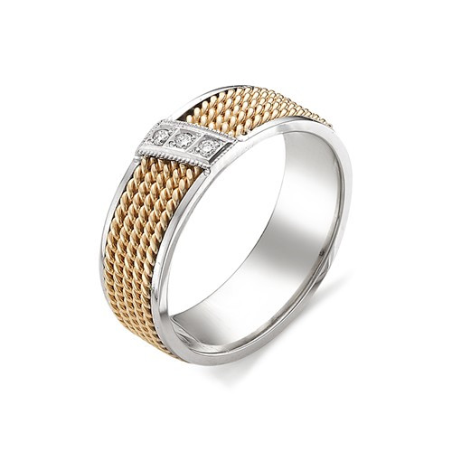 Купить кольцо из белого золота с бриллиантами арт. 002197 по цене 32918 руб. в LoveDiamonds