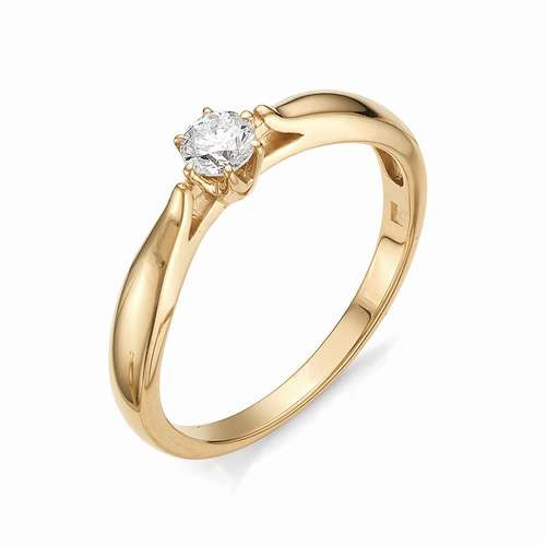 Купить кольцо из красного золота с бриллиантами арт. 001547 по цене 23194 руб. в LoveDiamonds