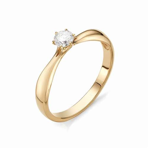 Купить кольцо из красного золота с бриллиантами арт. 001588 по цене 21794 руб. в LoveDiamonds