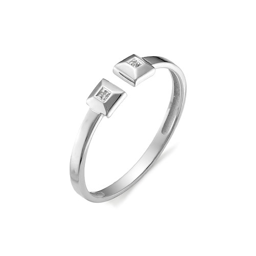 Купить кольцо из белого золота с бриллиантами арт. 002736 по цене 0 руб. в LoveDiamonds