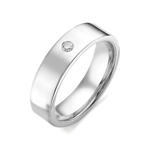 Купить кольцо из белого золота с бриллиантами арт. 002694 по цене 20850 руб. в LoveDiamonds
