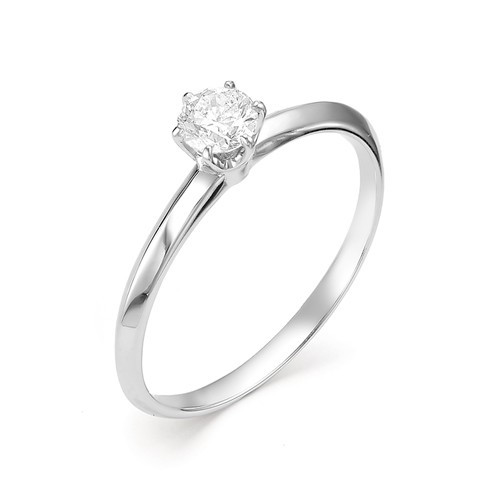 Купить кольцо из белого золота с бриллиантами арт. 002663 по цене 45357 руб. в LoveDiamonds