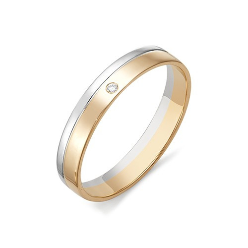 Купить кольцо из красного золота с бриллиантами арт. 002236 по цене 16365 руб. в LoveDiamonds