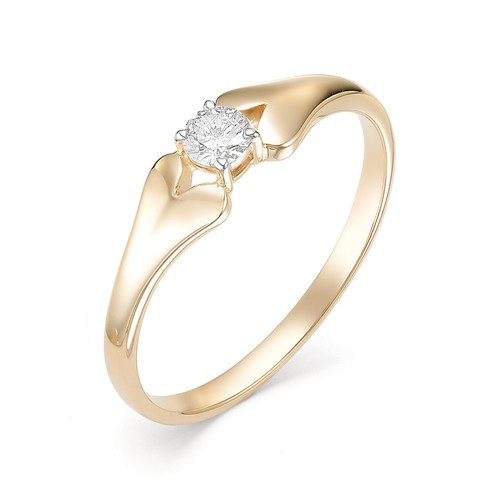 Купить кольцо из белого золота с бриллиантами арт. 002598 по цене 24369 руб. в LoveDiamonds