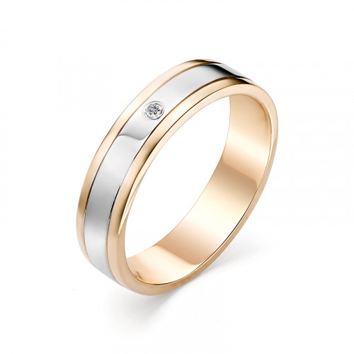 Купить кольцо из красного золота с бриллиантами арт. 006761 по цене 19898 руб. в LoveDiamonds