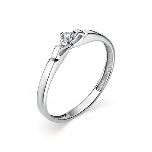 Купить кольцо из белого золота с бриллиантами арт. 006769 по цене 10469 руб. в LoveDiamonds