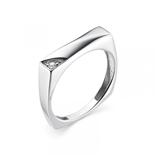 Купить кольцо из белого золота с бриллиантами арт. 006880 по цене 14382 руб. в LoveDiamonds