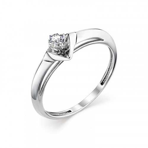 Купить кольцо из белого золота с бриллиантами арт. 006911 по цене 20075 руб. в LoveDiamonds
