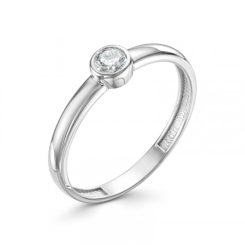 Купить кольцо из белого золота с бриллиантами арт. 007694 по цене 26869 руб. в LoveDiamonds