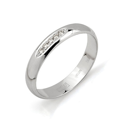Купить кольцо из красного золота с бриллиантами арт. 002281 по цене 16350 руб. в LoveDiamonds