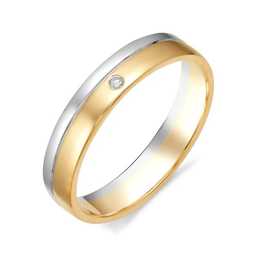 Купить кольцо из красного золота с бриллиантами арт. 002308 по цене 17738 руб. в LoveDiamonds