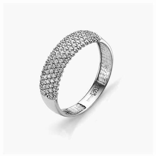 Купить кольцо из белого золота с бриллиантами арт. 001767 по цене 52680 руб. в LoveDiamonds