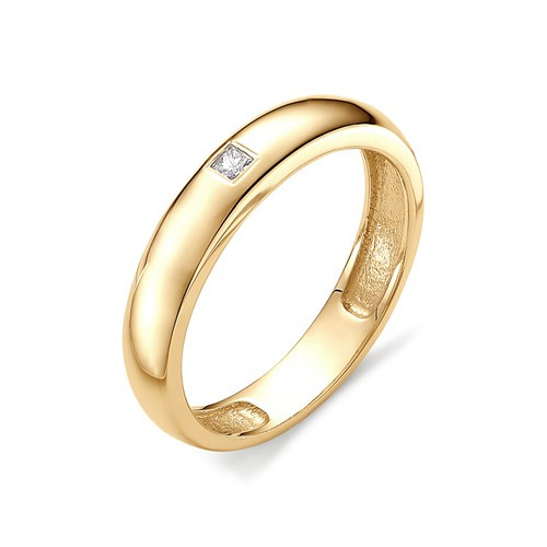 Купить кольцо из красного золота с бриллиантами арт. 002350 по цене 22320 руб. в LoveDiamonds