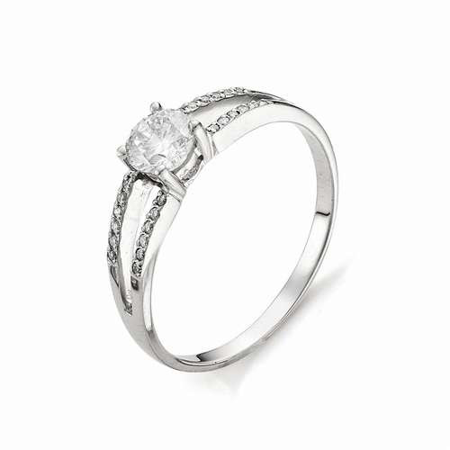 Купить кольцо из белого золота с бриллиантами арт. 001855 по цене 188938 руб. в LoveDiamonds