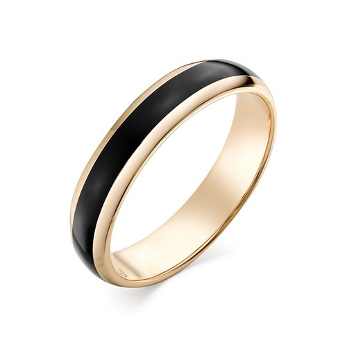 Купить кольцо из красного золота с эмалью арт. 003179 по цене 14348 руб. в LoveDiamonds