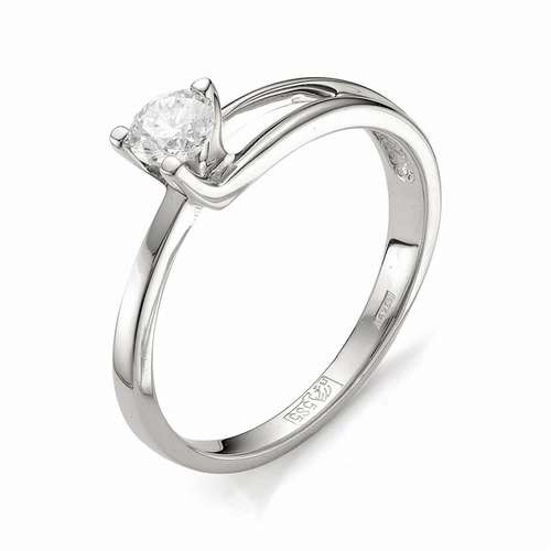 Купить кольцо из белого золота с бриллиантами арт. 000282 по цене 55219 руб. в LoveDiamonds