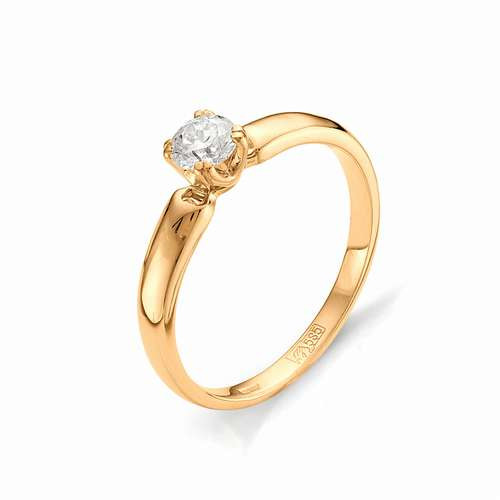 Купить кольцо из красного золота с бриллиантами арт. 000444 по цене 71269 руб. в LoveDiamonds