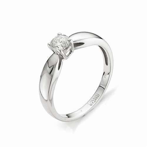Купить кольцо из белого золота с бриллиантами арт. 000452 по цене 125857 руб. в LoveDiamonds