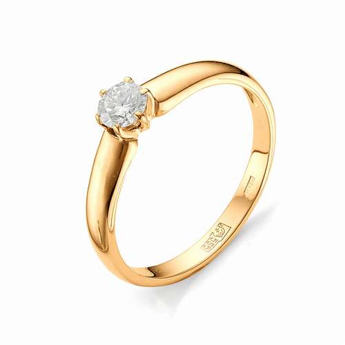 Купить кольцо из красного золота с бриллиантами арт. 000459 по цене 0 руб. в LoveDiamonds