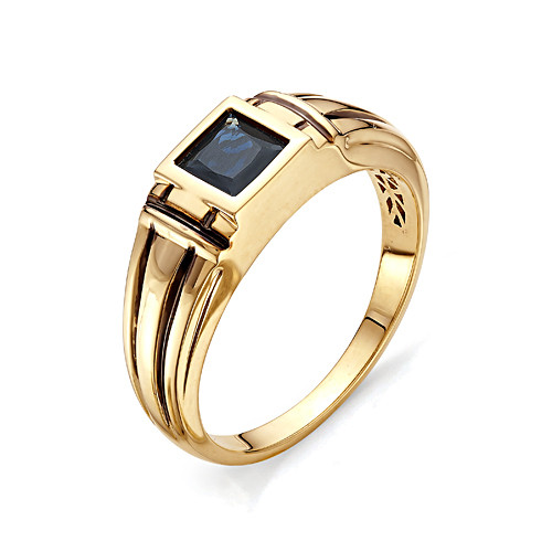 Купить кольцо из красного золота с сапфирами арт. 000536 по цене 0 руб. в LoveDiamonds