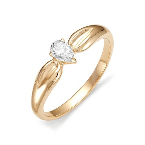 Купить кольцо из красного золота с бриллиантами арт. 000917 по цене 0 руб. в LoveDiamonds