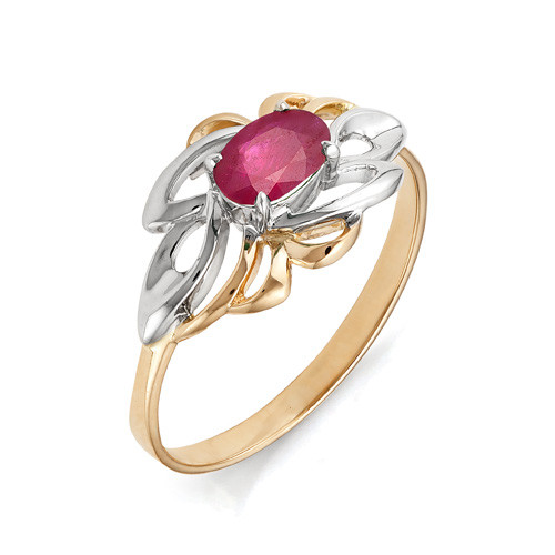Купить кольцо из красного золота с рубинами арт. 001062 по цене 30355 руб. в LoveDiamonds