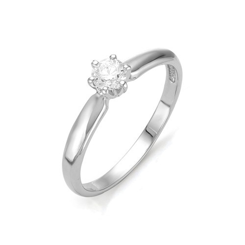 Купить кольцо из белого золота с бриллиантами арт. 001174 по цене 44057 руб. в LoveDiamonds