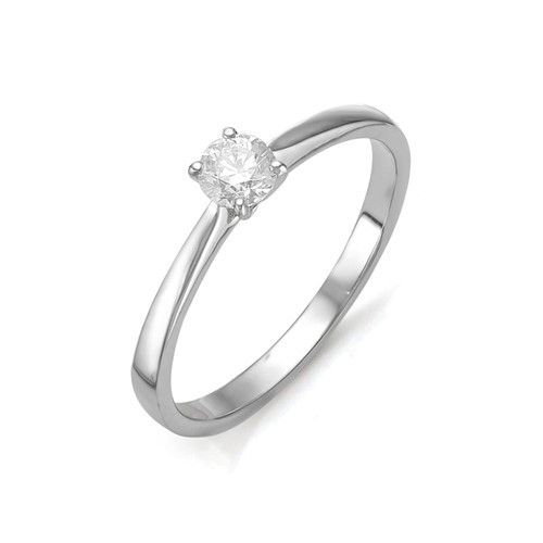 Купить кольцо из белого золота с бриллиантами арт. 001176 по цене 42350 руб. в LoveDiamonds