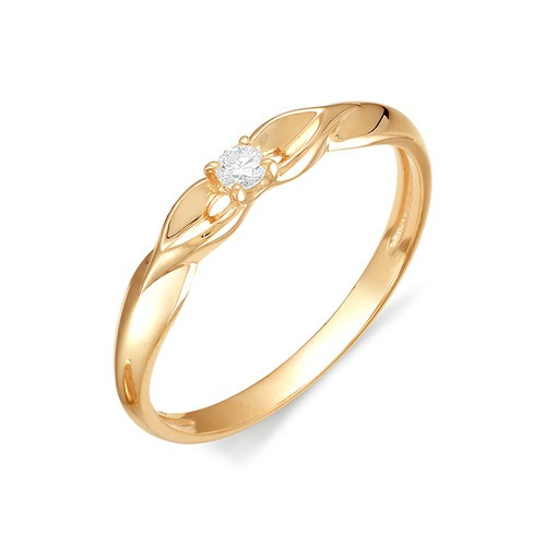 Купить кольцо из красного золота с бриллиантами арт. 001464 по цене 0 руб. в LoveDiamonds