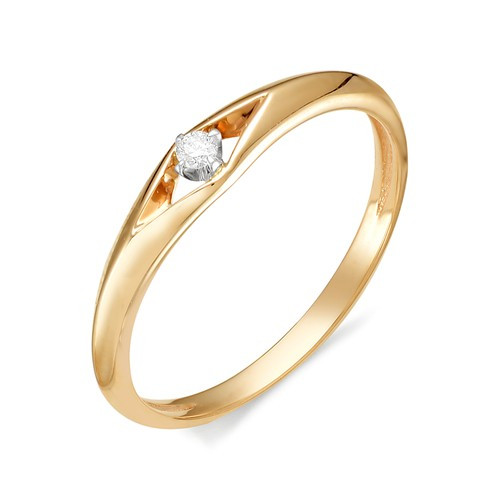 Купить кольцо из красного золота с бриллиантами арт. 001959 по цене 0 руб. в LoveDiamonds