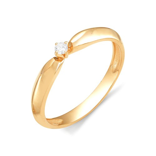 Купить кольцо из красного золота с бриллиантами арт. 001474 по цене 0 руб. в LoveDiamonds