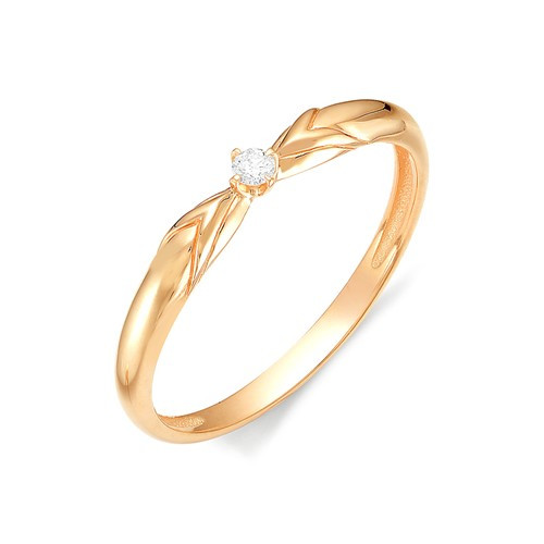 Купить кольцо из красного золота с бриллиантами арт. 001478 по цене 0 руб. в LoveDiamonds