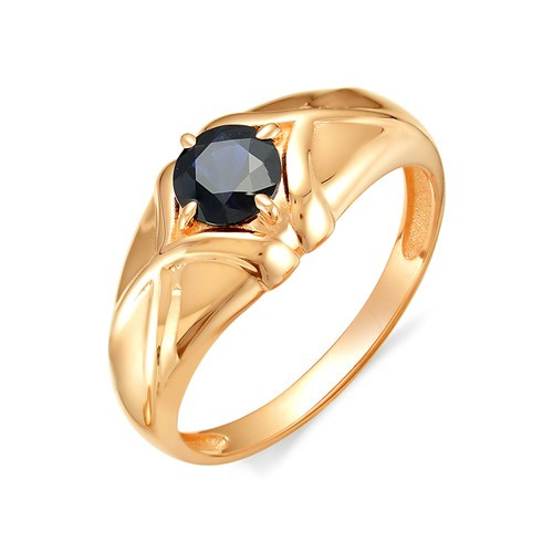 Купить кольцо из красного золота с сапфирами арт. 001490 по цене 0 руб. в LoveDiamonds