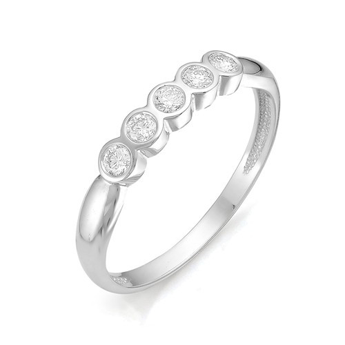 Купить кольцо из белого золота с бриллиантами арт. 001525 по цене 0 руб. в LoveDiamonds
