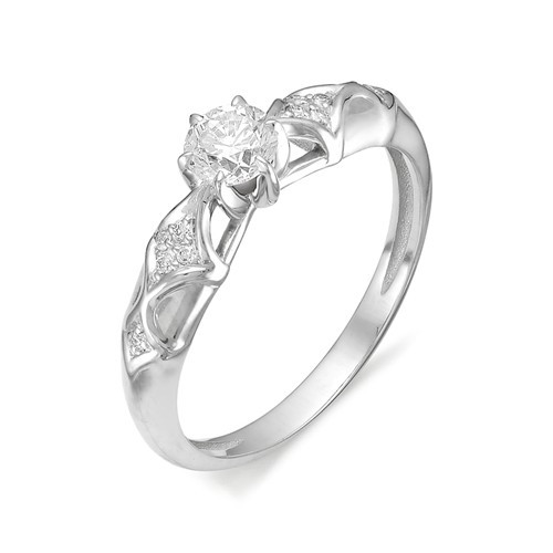 Купить кольцо из белого золота с бриллиантами арт. 003138 по цене 0 руб. в LoveDiamonds