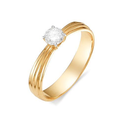 Купить кольцо из красного золота с бриллиантами арт. 003070 по цене 102363 руб. в LoveDiamonds