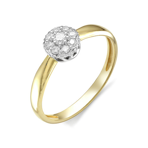 Купить кольцо из красного золота с бриллиантами арт. 003053 по цене 0 руб. в LoveDiamonds