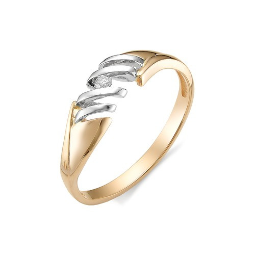 Купить кольцо из комбинированного золота с бриллиантами арт. 002983 по цене 0 руб. в LoveDiamonds