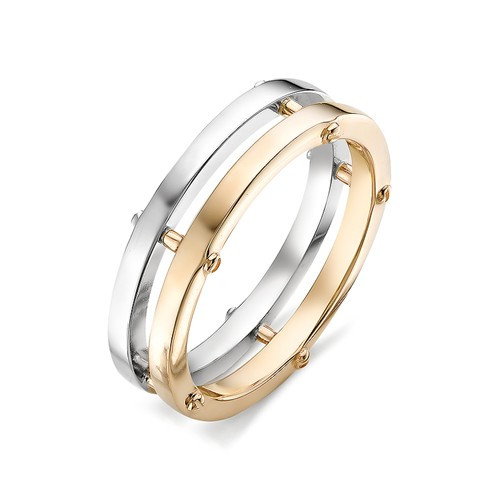 Купить кольцо из красного золота с бриллиантами арт. 002920 по цене 24600 руб. в LoveDiamonds