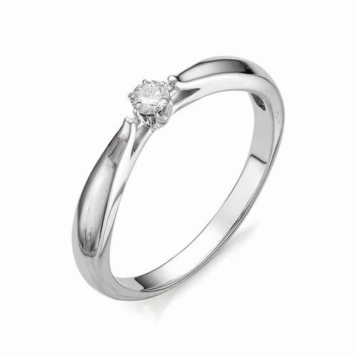 Купить кольцо из белого золота с бриллиантами арт. 001542 по цене 0 руб. в LoveDiamonds
