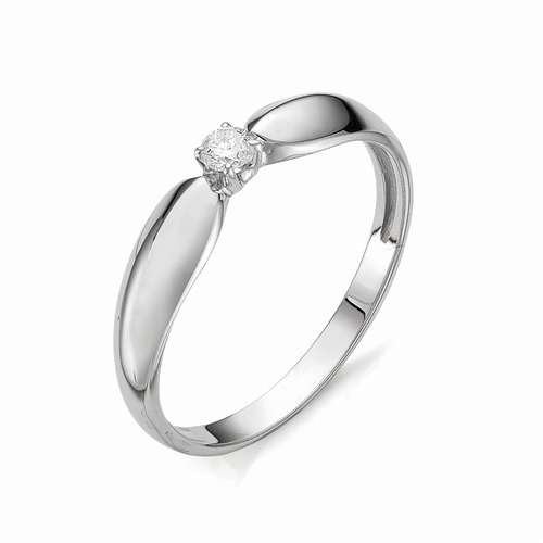 Купить кольцо из белого золота с бриллиантами арт. 001551 по цене 0 руб. в LoveDiamonds