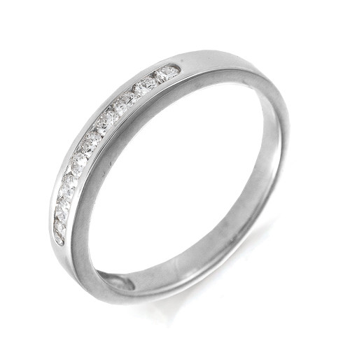 Купить кольцо из белого золота с бриллиантами арт. 001554 по цене 0 руб. в LoveDiamonds