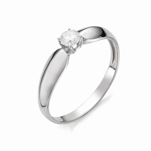 Купить кольцо из белого золота с бриллиантами арт. 001560 по цене 0 руб. в LoveDiamonds