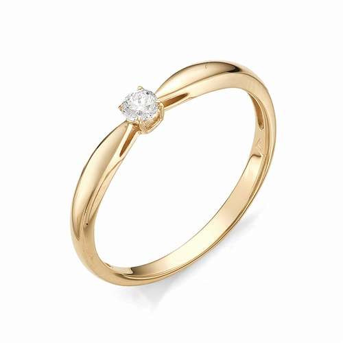 Купить кольцо из красного золота с бриллиантами арт. 001564 по цене 14500 руб. в LoveDiamonds