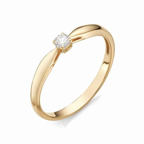Купить кольцо из красного золота с бриллиантами арт. 001567 по цене 18144 руб. в LoveDiamonds