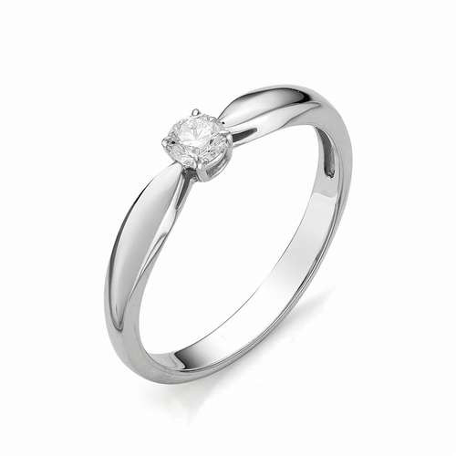 Купить кольцо из белого золота с бриллиантами арт. 001571 по цене 29388 руб. в LoveDiamonds