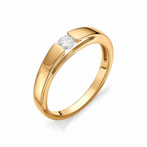 Купить кольцо из красного золота с бриллиантами арт. 001593 по цене 0 руб. в LoveDiamonds